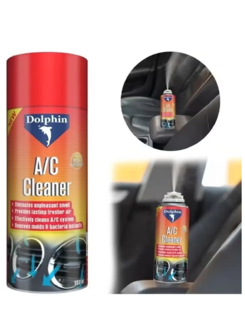 دولفين منظف ​​مكيفات السيارات دولفين 100 مل - عبوة من 3 قطع - Image 3